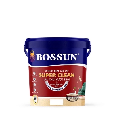 SƠN NỘI THẤT BOSSUN SUPER CLEAN  1L - 5L - 15L