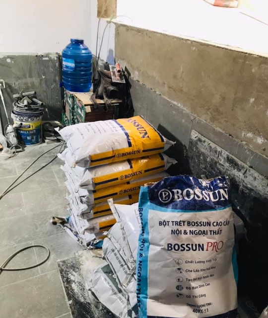 Công trình trong những ngày điểm tô chiếc áo mới