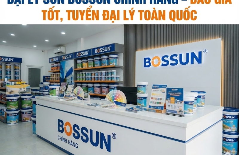 Đại Lý Sơn Bossun Chính Hãng – Báo Giá Tốt, Tuyển Đại Lý Toàn Quốc
